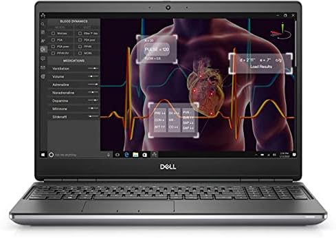 Dell Precision 7000 7550 תחנת עבודה מחשב נייד | 15.6 FHD | Core I9-1TB SSD + 512GB SSD - 64GB RAM - RTX